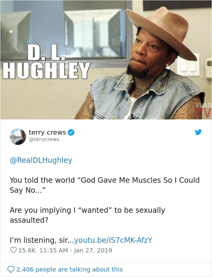 and more recently, comedian D.L. Hughley