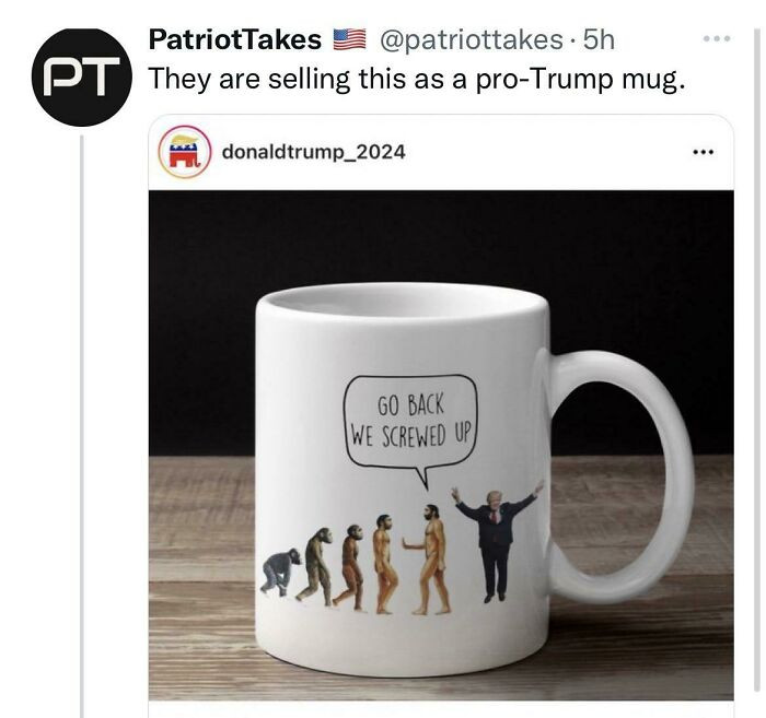 6. Either that, or they want to profit from anti-Trump individuals as well.