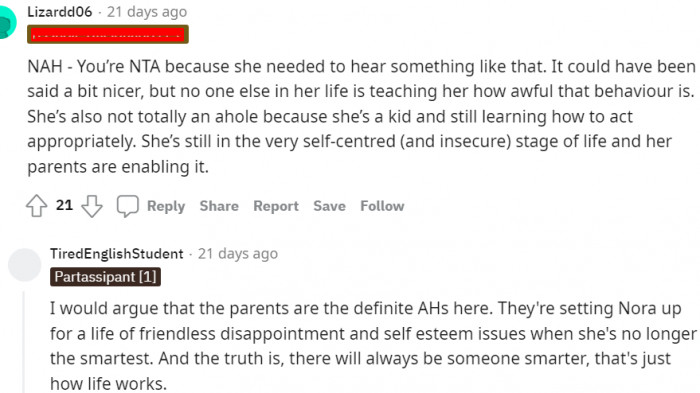 19. She needed to hear something like that