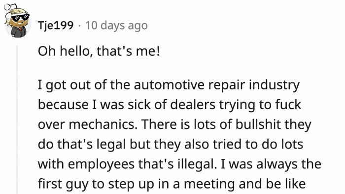 A Redditor explained how they were the kind of person another user was describing.