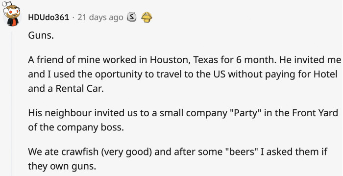 24. Guns and the strong feelings Americans have about them