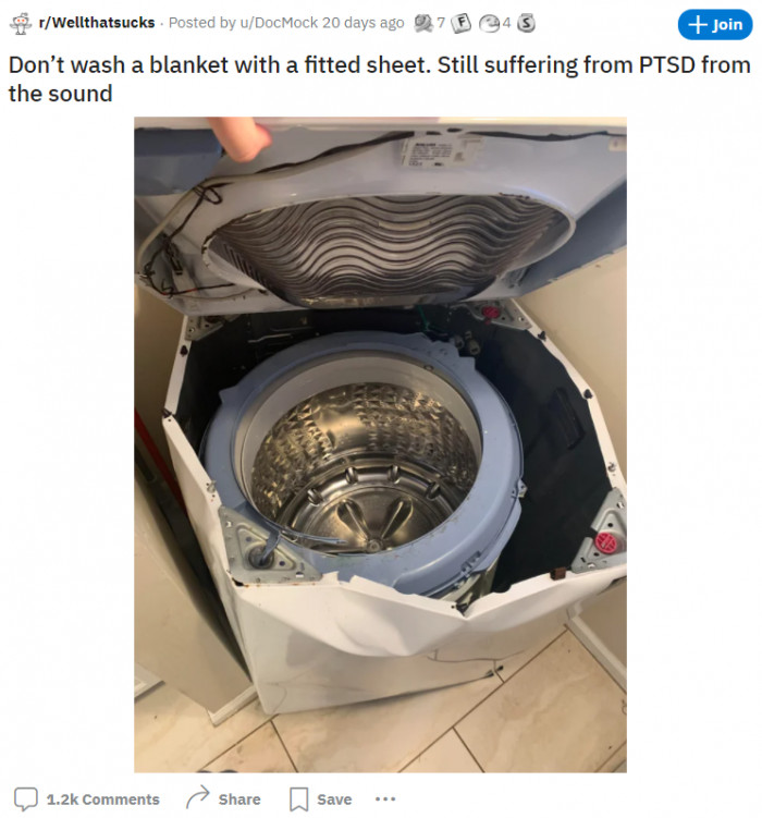 4. Now he's learned his lesson.