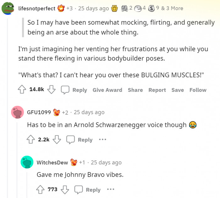 I wouldn't lie, though; the visuals are hilarious.