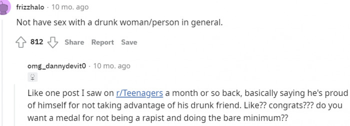 You are just doing the bare minimum for crying out loud