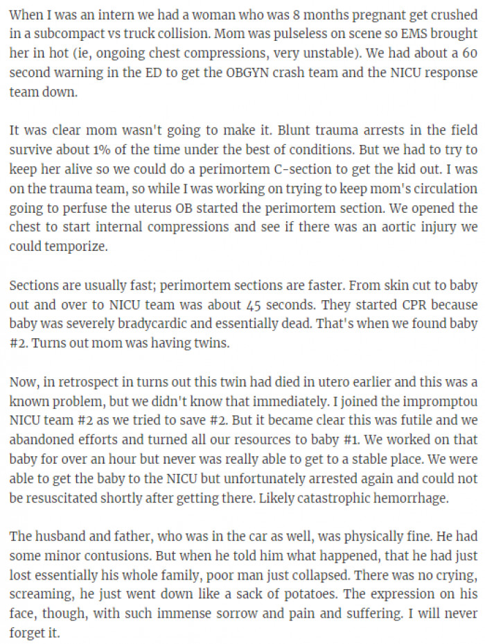 30. Dad sadly lost his wife and twins in a collision incident.