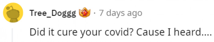 I'm sure it didn't, but now I'm curious too.