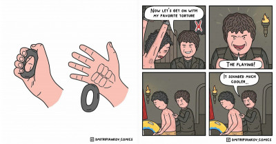 30 Savage Comics With Unexpected Endings For People With A Dark Sense Of Humor