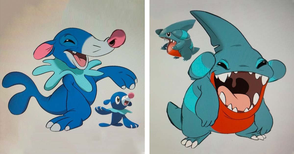 Mash Up Of Pokemon With Lilo And Stitch Is Absolutely Epic