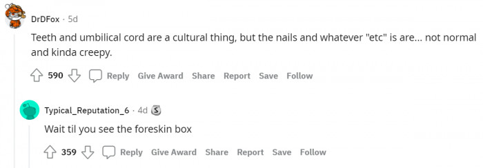 #13 Cultural versus creepy things.