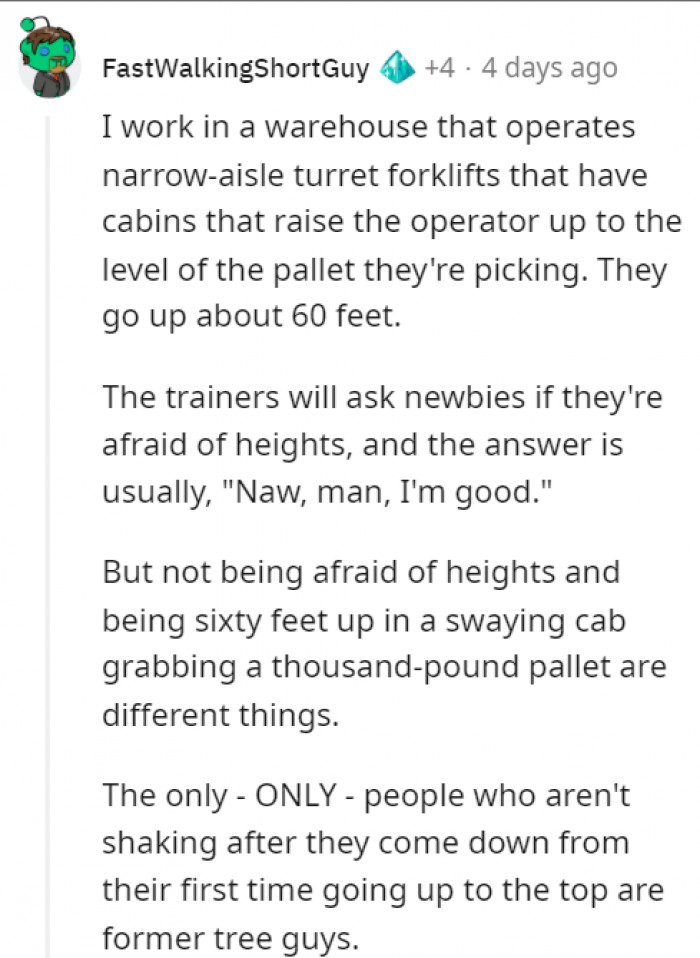 The Reality of the Situation Is a Whole Lot Different When You're There