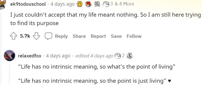 17. Read the second comment and digest it