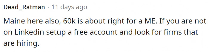 LinkedIn may be his best shot at getting a job.