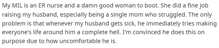 If he's doing it on purpose, it's on him.