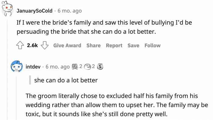 OP's family may be toxic as hell, but he sure isn't; quite the opposite, actually.