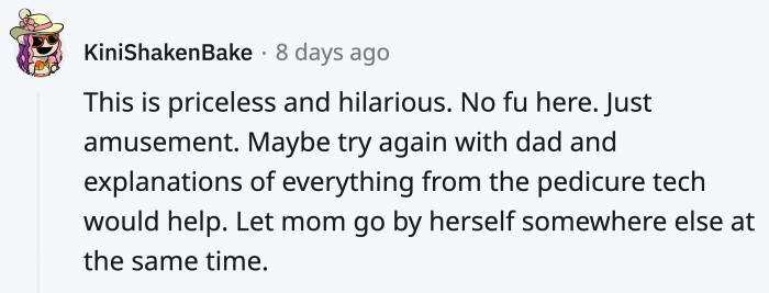 It's worth another go, and maybe this time she'll enjoy it