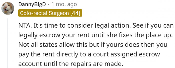 Escrow is a sound solution.