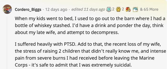 It takes one defining moment to let you know that you’ve got to listen to your gut feeling