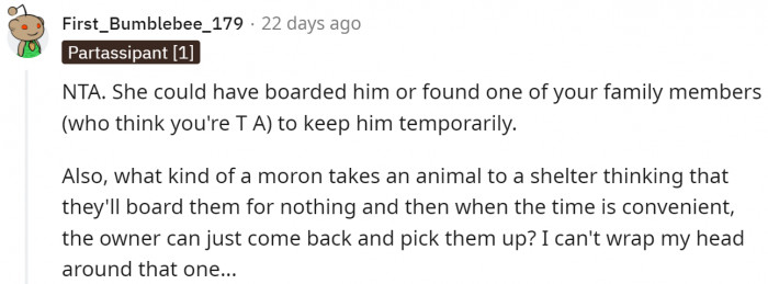 Maybe His Family Would Be Willing To.