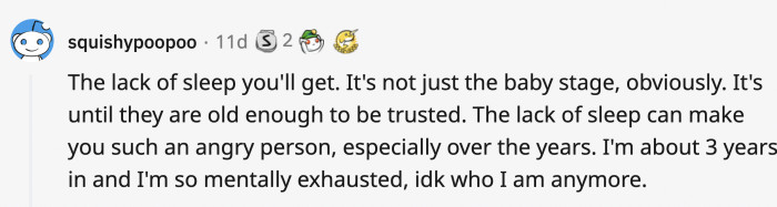 Having kids is not a phase, and neither is not sleeping
