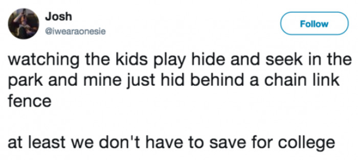 Hahaha, that's classic.