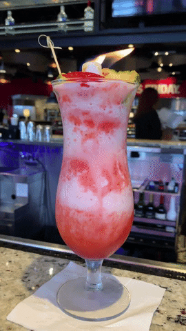 Frozen blended drink
