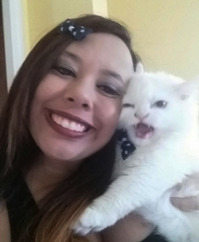 \#28 My Friend Tried To Take A Selfie With Her New Kitty