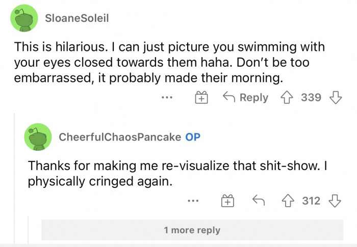 It’s hard not to physically cringe again, to be honest.