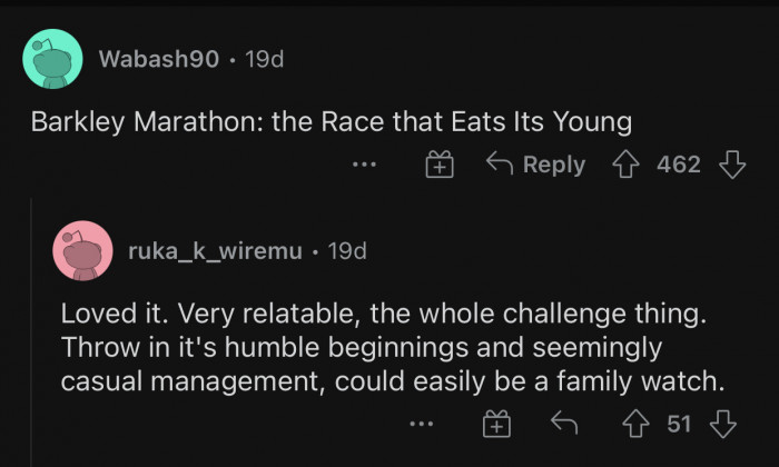 Barkley Marathon: the Race that Eats Its Young