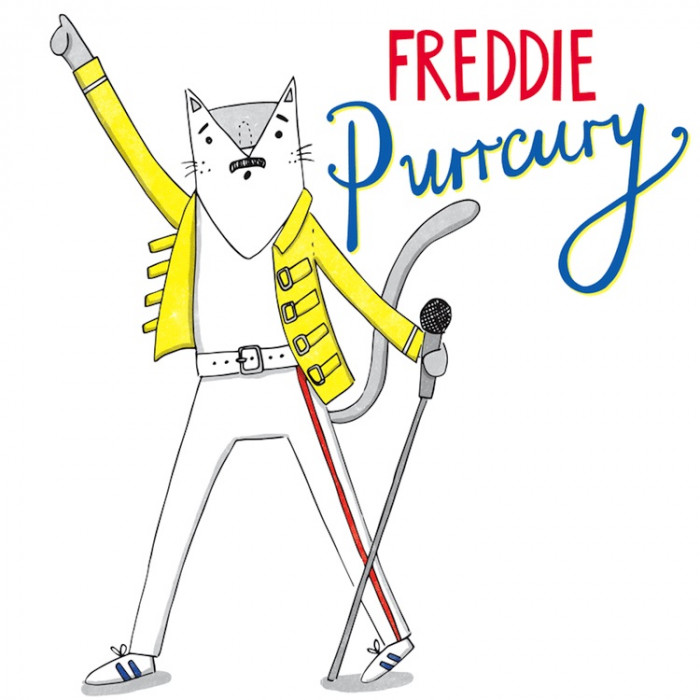 11. Freddie Purrcury