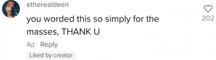 The therapist surely deserves a big thank you from all of us for this eye-opening message.