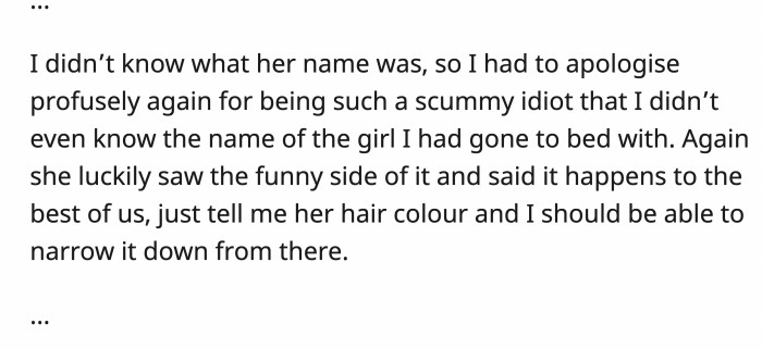 She asked for further descriptions about the girl to narrow down the choices