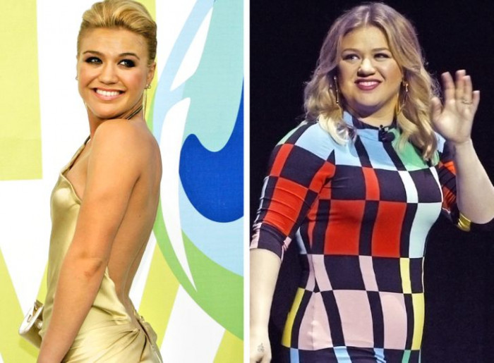 4.  As a person who is always in the limelight, Kelly Clarkson knows how to tune out the haters and focus on how she could stay confident and happy, especially with her body.