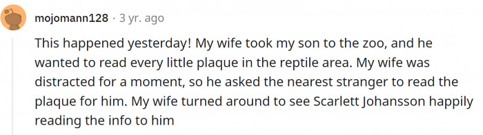 12. Scarlett Johansson does have a nice voice