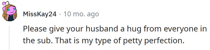 6. A big virtual hug from all of us.