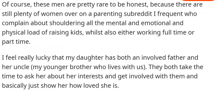 But some people are lucky.