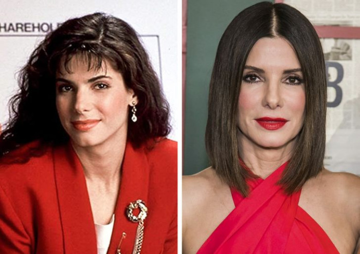 24. Sandra Bullock's before and after
