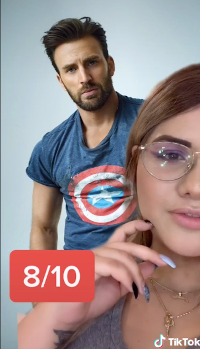 Chris Evans was seen trying to act low-key while flying with his ex-girlfriend and smiled politely when greeted