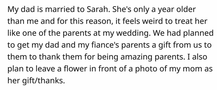 Below is OP's entire post from Reddit: