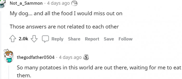 9. Lol... And so many meals calling for my attention