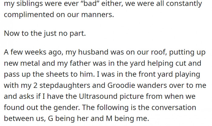 Now to the JUST NO part.