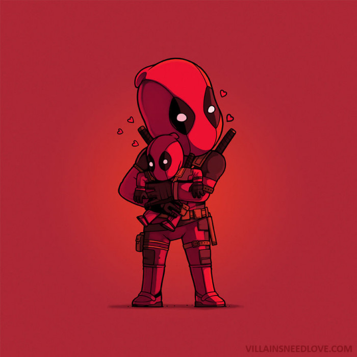 10. Deadpool can't get enough of himself