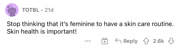 Skin health is important for both men and women!