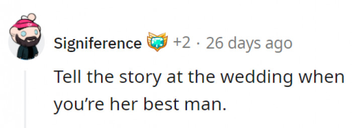 If they do end up as just friends, it still makes for a pretty great story