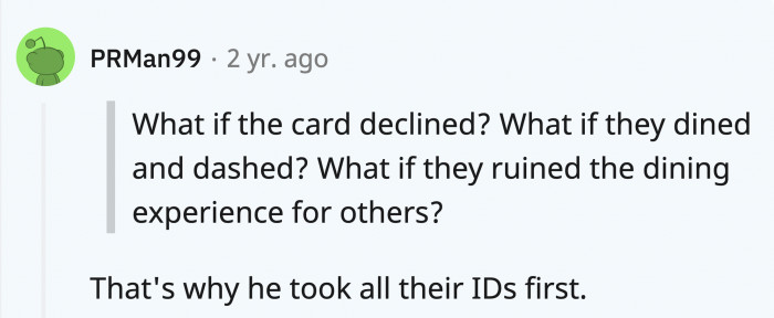 OP was very thorough before executing the choice he made.