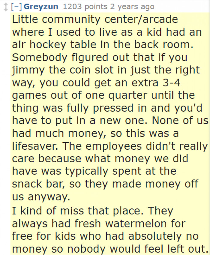 That's a pretty cool community center/arcade