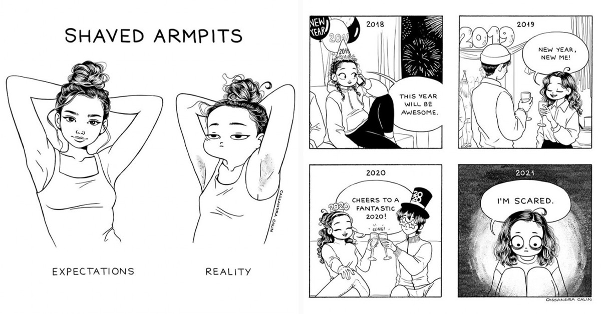 This Artist's 30 Hilarious Comics Are Breaking The Internet