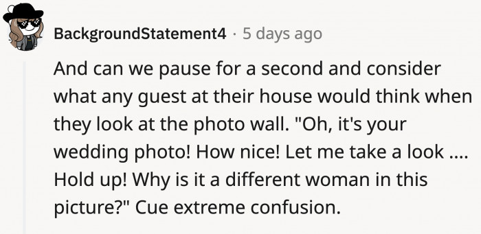 Did you get a face transplant?