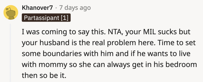 His boundaries are almost non-existent when it comes to his mom, and he needs to understand the consequences that will arise.