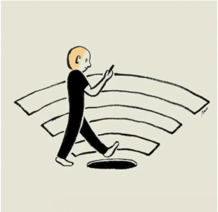 14. With more connectivity, we fall deeper into the pit of the internet.