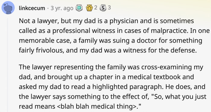 19. An expert witness...